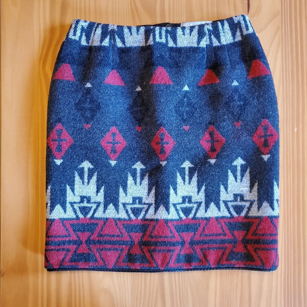 The Last Best Place Wool Blend Skirt